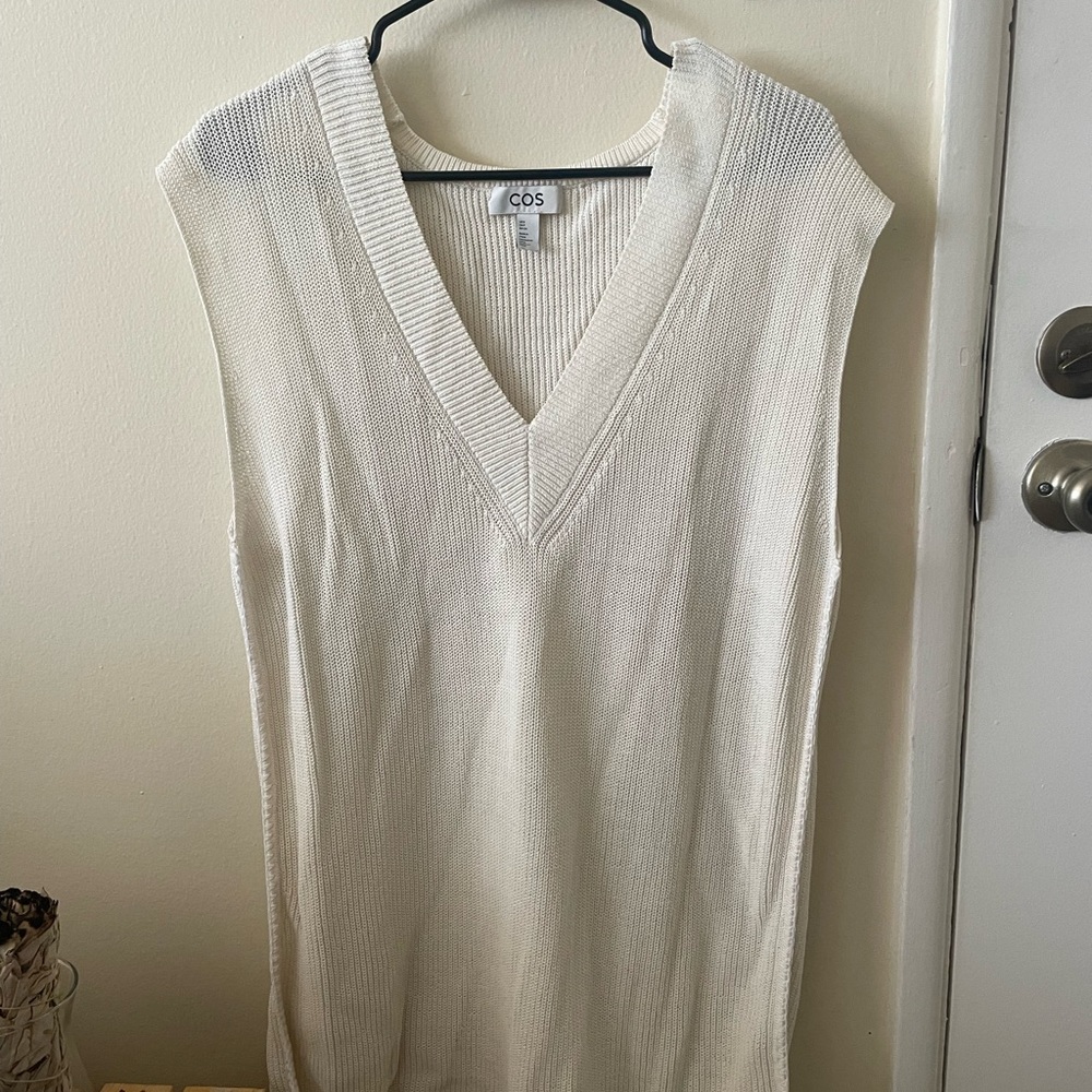 COS oversized vest